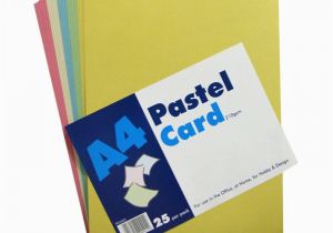 Staples Birthday Cards A4 Card Pastel Ream 25 Sheets Staples