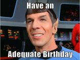 Star Trek Happy Birthday Quotes Spock Birthday Greeting Penblwydd Pinterest Birthday
