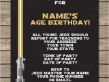 Star Wars Birthday Invitation Template Gold Star Wars Invitations Editable Template Birthday