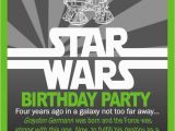Star Wars Birthday Invitation Wording Star Wars Birthday Invitation