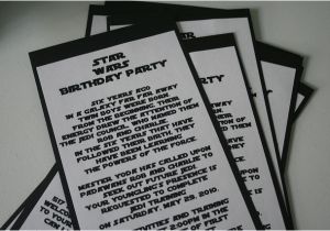 Star Wars Birthday Invitation Wording Star Wars Birthday Party Invitation Flickr Photo Sharing