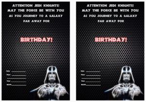 Star Wars Birthday Invitations Online Star Wars Birthday Invitations Template
