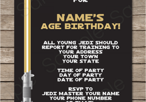 Star Wars Birthday Invitations Templates Free Gold Star Wars Invitations Editable Template Birthday