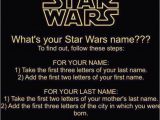 Star Wars Birthday Meme Generator Star Wars Name Generator Character Name Generators