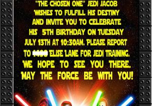 Star Wars Photo Birthday Invitations Amanda 39 S Parties to Go Star Wars Party Details