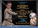 Star Wars Photo Birthday Invitations Ebay Birthday Invitations Best Party Ideas