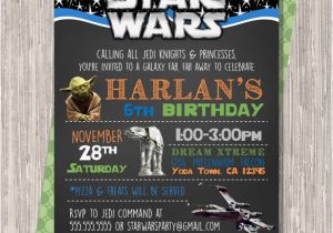 Star Wars Photo Birthday Invitations Free Star Wars Invitation to Print orderecigsjuice Info