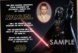 Star Wars Photo Birthday Invitations Star Wars Birthday Invitation Custom Photo Invite Star