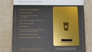 Starbucks Gold Card Birthday Reward Starbucks Gift Card Save Money On Each Purchase