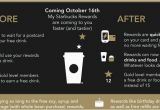 Starbucks Gold Card Birthday Reward Starbucks Rewards Changed to Offer Digital Rewards