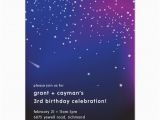 Starry Night Birthday Invitations Birthday Party Invitations Starry Night at Minted Com