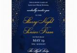 Starry Night Birthday Invitations Starry Night Prom Invitations Paperstyle