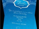 Starry Night Birthday Invitations Starry Night Winter Frozen Girls Birthday Invitation