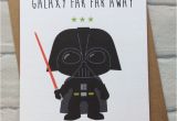 Starwars Birthday Card Personalised Handmade Star Wars Birthday Card Darth Vader