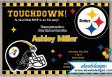 Steelers Birthday Invitations Custom Pittsburgh Steelers Baby Shower Invitations