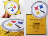 Steelers Birthday Invitations Getting Crafty with Cards Invitations Paper On Behance
