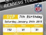 Steelers Birthday Invitations Nfl Pittsburgh Steeler S Birthday Invitation Kustom