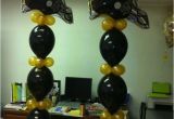 Steelers Decorations Birthday Steelers Balloon towers Steeler Balloons