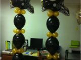 Steelers Decorations Birthday Steelers Balloon towers Steeler Balloons