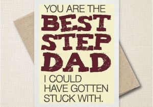 Step Dad Birthday Cards You 39 Re the Best Step Dad Father 39 S Day Card Funny Card