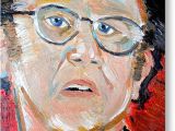 Steve Brule Birthday Card Dr Steve Brule Painting by Jon Baldwin Art