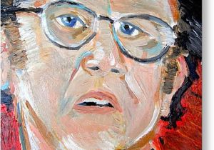 Steve Brule Birthday Card Dr Steve Brule Painting by Jon Baldwin Art