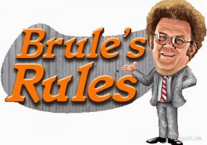 Steve Brule Birthday Card Quot Brule 39 S Rules Quot by Penguinlink Redbubble