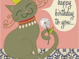 Stoner Birthday Cards Cat with Crown Birthday Card Flickr Photo Sharing