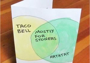Stoner Birthday Cards Items Similar to Funny Birthday Card Taco Bell Ratatat