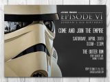 Stormtrooper Birthday Invitations Star Wars Invitation Stormtrooper Invitation Star Wars