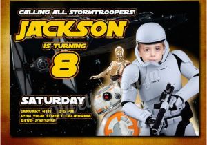 Stormtrooper Birthday Invitations Star Wars Invitation Stormtrooper Invitation Star Wars