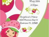 Strawberry Shortcake 1st Birthday Invitations 45 Best Strawberry Shortcake Images On Pinterest