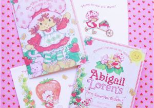 Strawberry Shortcake 1st Birthday Invitations Vintage Strawberry Shortcake 1st Birthday Party Minted