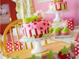 Strawberry Shortcake Birthday Decorations Kara 39 S Party Ideas Strawberry Shortcake themed First