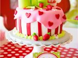 Strawberry Shortcake Birthday Decorations Kara 39 S Party Ideas Strawberry Shortcake themed First