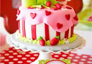 Strawberry Shortcake Birthday Decorations Kara 39 S Party Ideas Strawberry Shortcake themed First