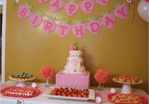 Strawberry Shortcake Birthday Decorations Pretty Little Things Strawberry Shortcake Inspired