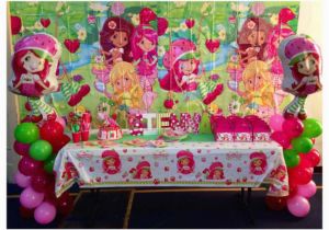 Strawberry Shortcake Birthday Decorations Strawberry Shortcake Birthday Quot Strawberry Shortcake