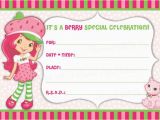 Strawberry Shortcake Birthday Invitations Free Printables Free Strawberry Shortcake Invitation Template