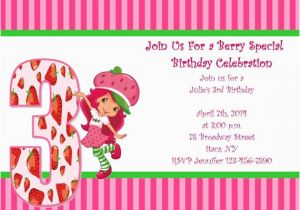 Strawberry Shortcake Birthday Invitations Free Printables Girls Strawberry Shortcake Printable Birthday Party Invitation