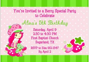 Strawberry Shortcake Birthday Invitations Free Printables Strawberry Shortcake Invitations Template Free Budget