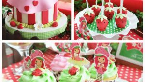 Strawberry Shortcake Birthday Party Decorations Kara 39 S Party Ideas Strawberry Shortcake Birthday Party