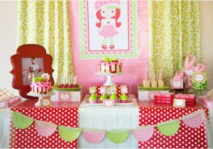 Strawberry Shortcake Birthday Party Decorations Kara 39 S Party Ideas Strawberry Shortcake themed First