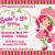 Strawberry Shortcake Personalized Birthday Invitations Strawberry Shortcake Personalized Birthday Invitations