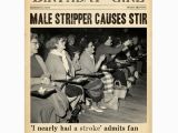 Stripper Birthday Cards Birthday Card Pigment Male Stripper