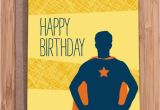Super Funny Birthday Cards Funny Birthday Card Super Guy for Him
