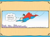 Super Funny Birthday Cards Superman toupee 1 Card 1 Envelope Rhymes with orange