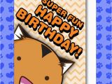Super Funny Birthday Cards Tiger Super Fun Happy Birthday Card Fuzzballs Comic
