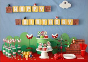 Super Mario Bros Birthday Decorations Festa Super Mario Bros Dicas Para Festas