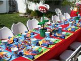 Super Mario Bros Birthday Decorations Super Mario Bros Birthday Party Ideas Photo 3 Of 5